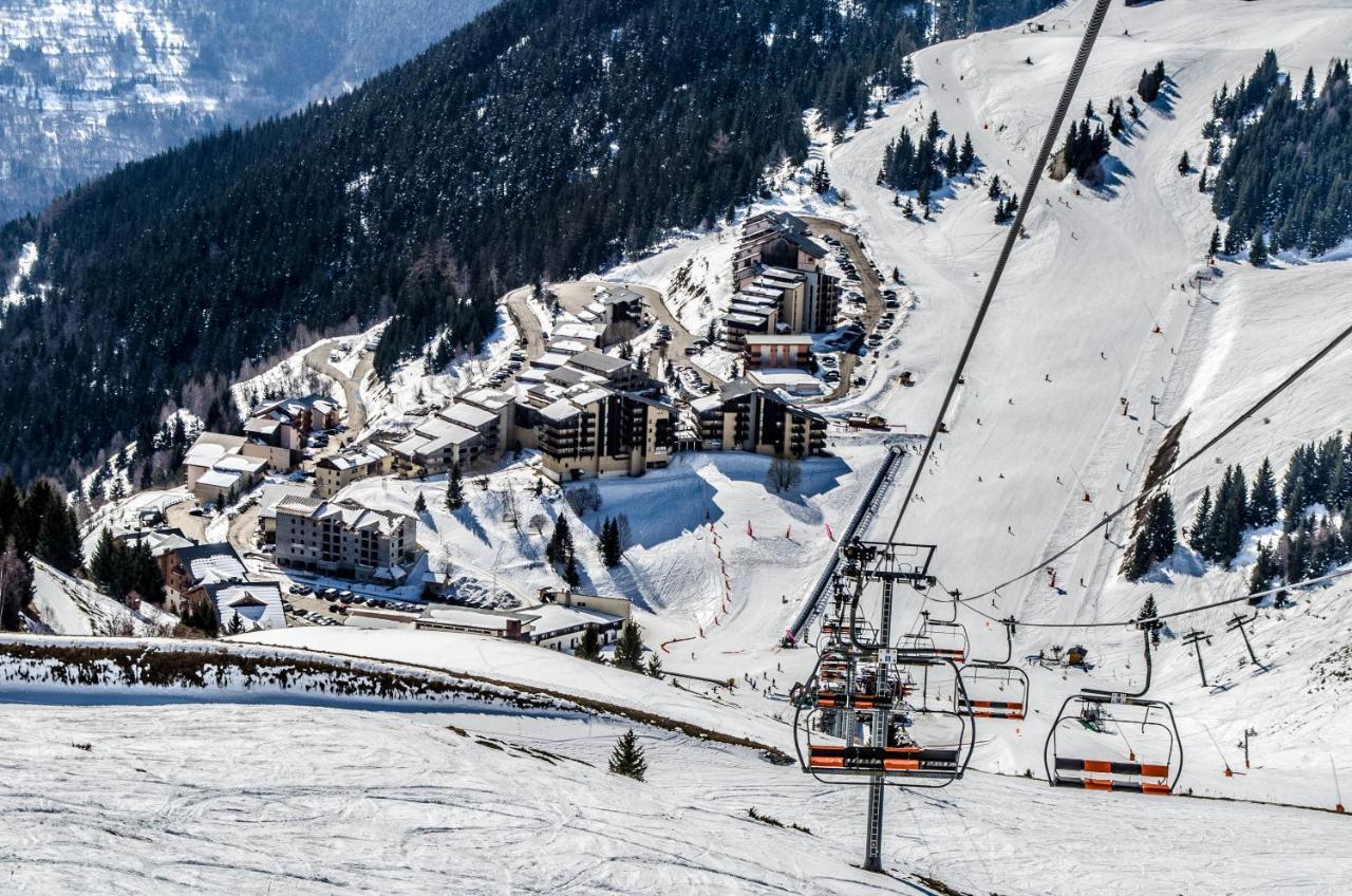 Les Iris T2 Station Alpe Huez Appartement Auris Buitenkant foto