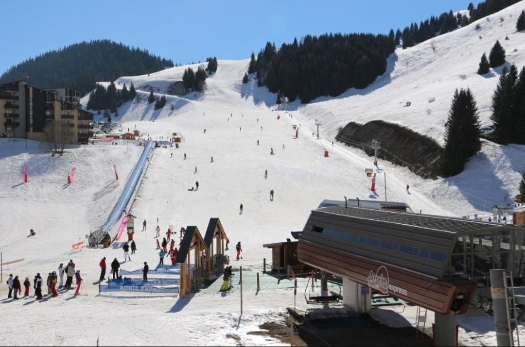 Les Iris T2 Station Alpe Huez Appartement Auris Buitenkant foto