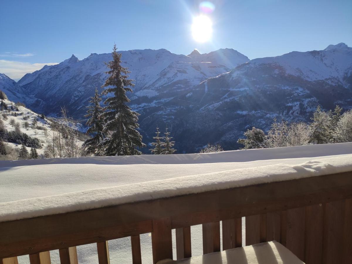 Les Iris T2 Station Alpe Huez Appartement Auris Buitenkant foto