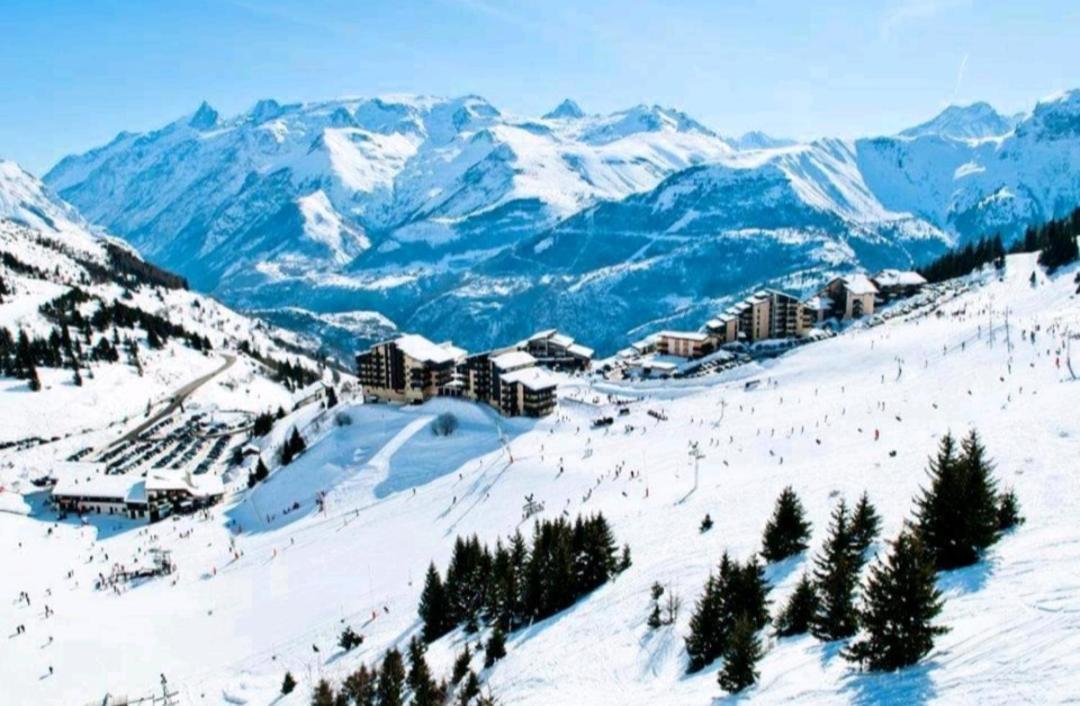Les Iris T2 Station Alpe Huez Appartement Auris Buitenkant foto
