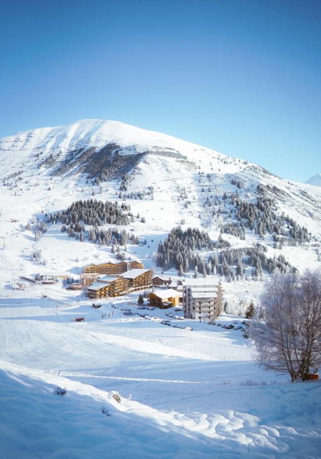 Les Iris T2 Station Alpe Huez Appartement Auris Buitenkant foto