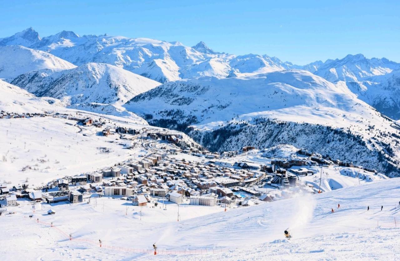 Les Iris T2 Station Alpe Huez Appartement Auris Buitenkant foto